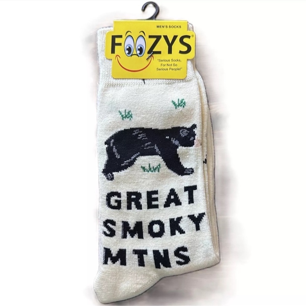 FOOZY Men’s Great Smokey Mountains Crew Socks